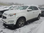 2016 Chevrolet Equinox Lt White vin: 2GNALCEK4G1122583