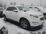 2016 Chevrolet Equinox Lt White vin: 2GNALCEK4G1122583