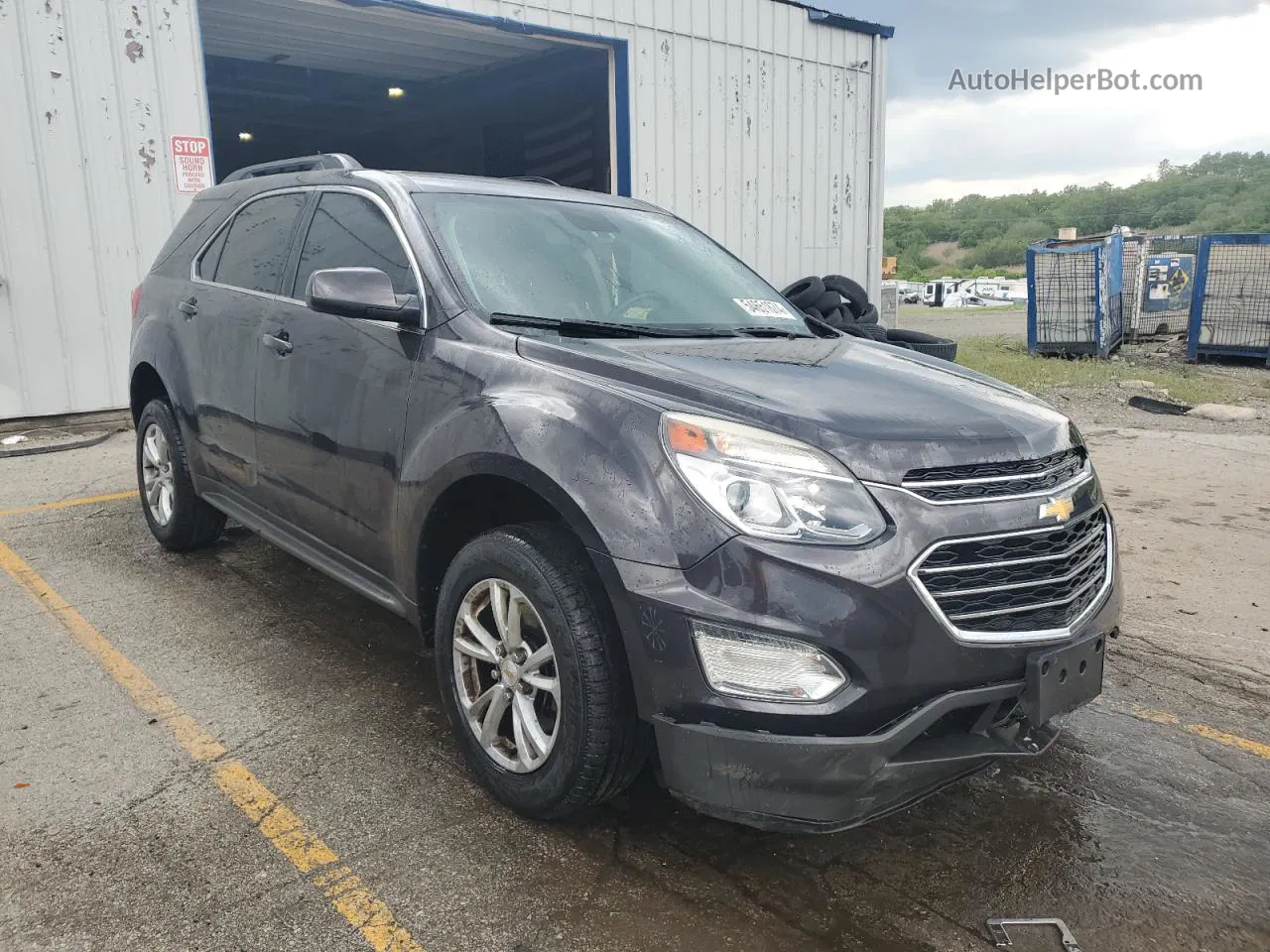 2016 Chevrolet Equinox Lt Gray vin: 2GNALCEK4G6226185