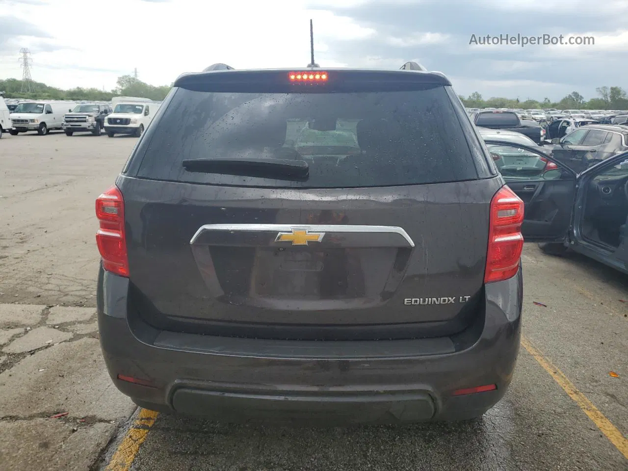 2016 Chevrolet Equinox Lt Gray vin: 2GNALCEK4G6226185