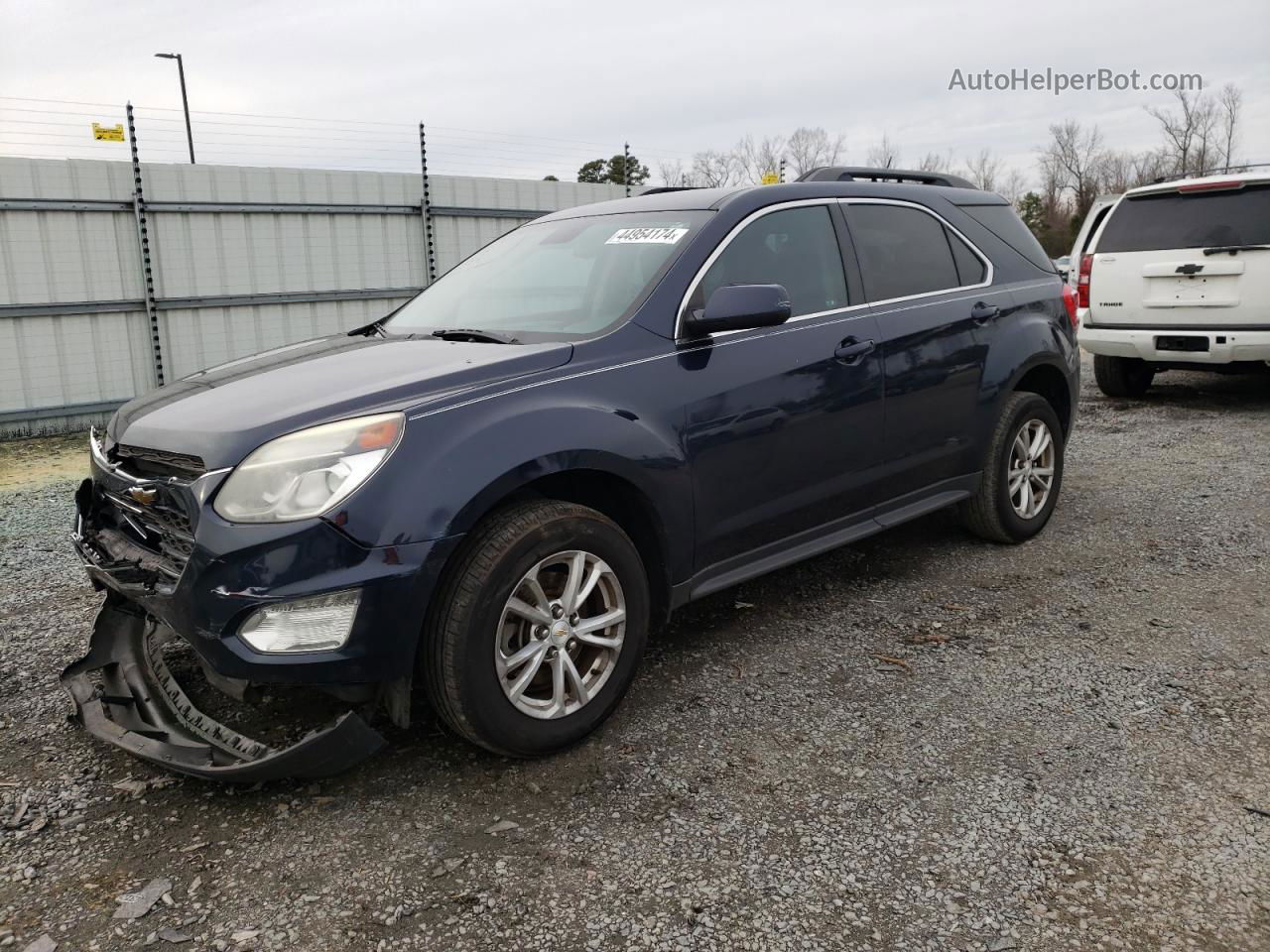 2017 Chevrolet Equinox Lt Blue vin: 2GNALCEK4H1507787