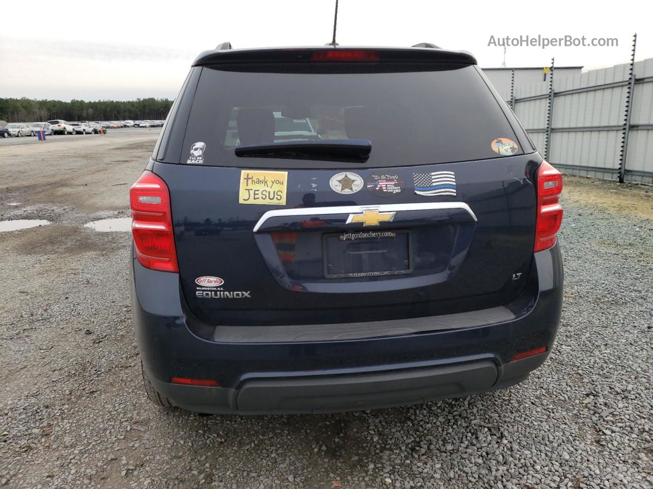 2017 Chevrolet Equinox Lt Blue vin: 2GNALCEK4H1507787