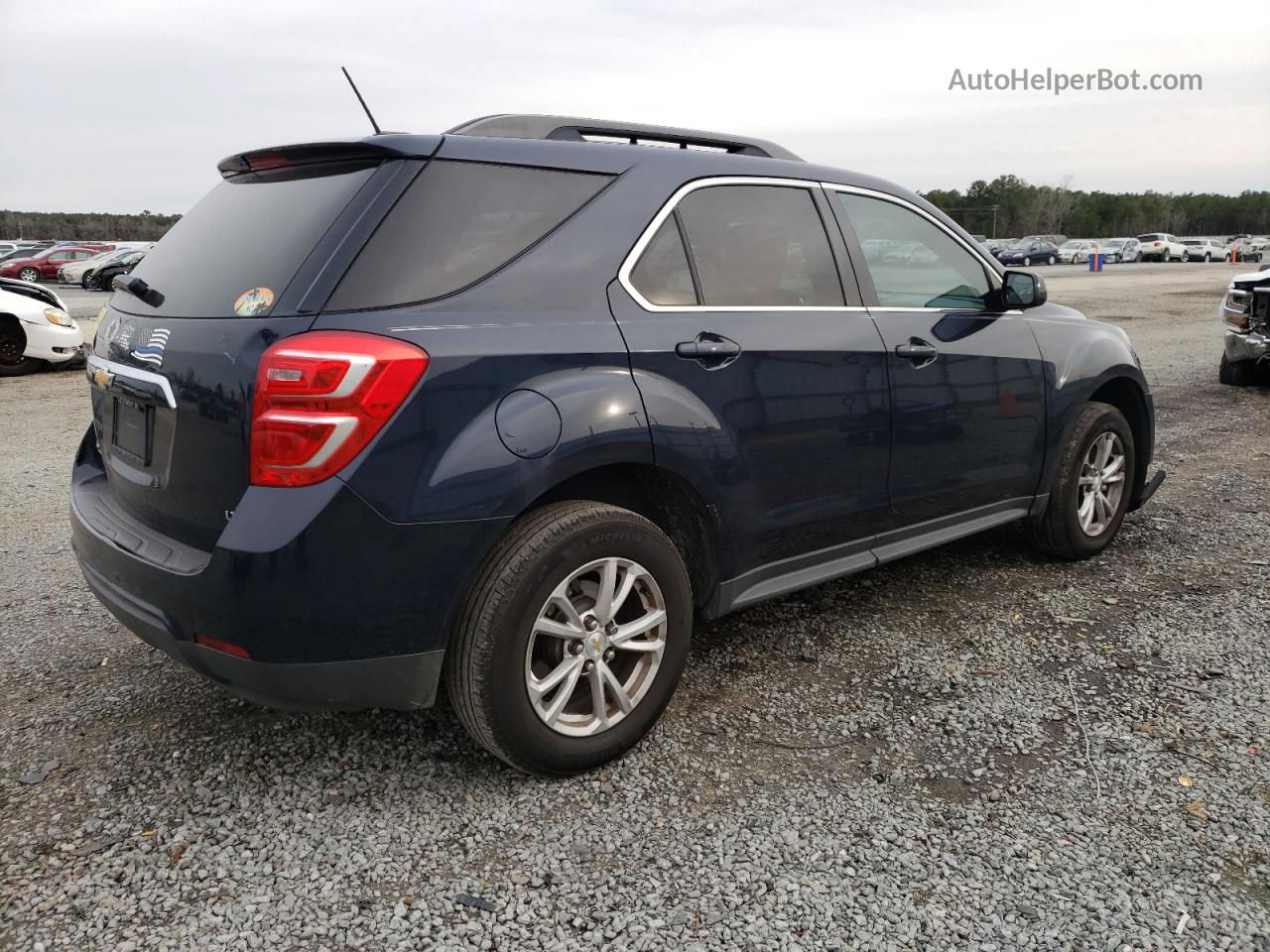 2017 Chevrolet Equinox Lt Blue vin: 2GNALCEK4H1507787