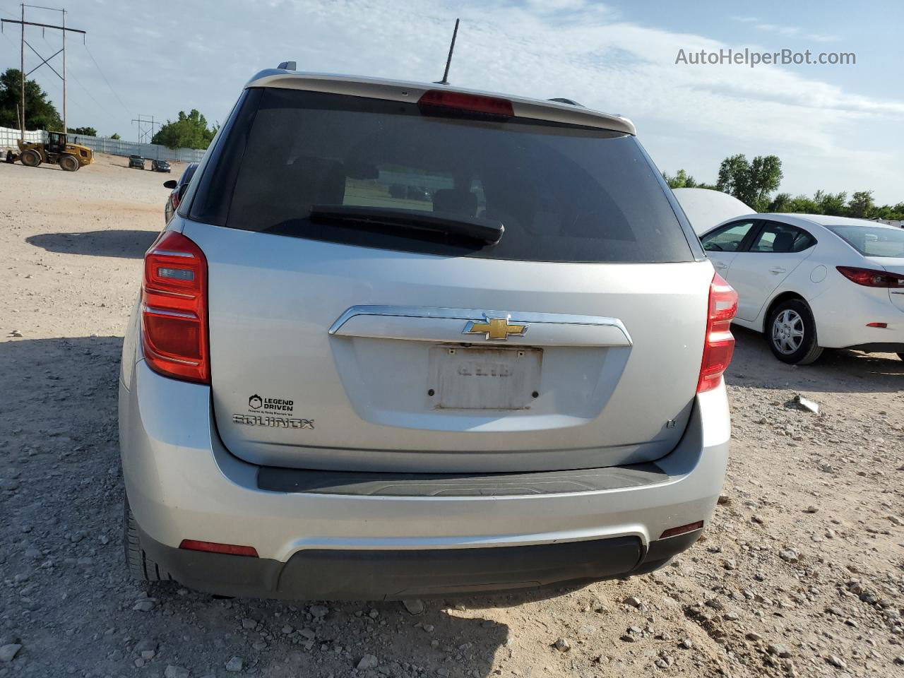 2017 Chevrolet Equinox Lt Silver vin: 2GNALCEK4H1595062