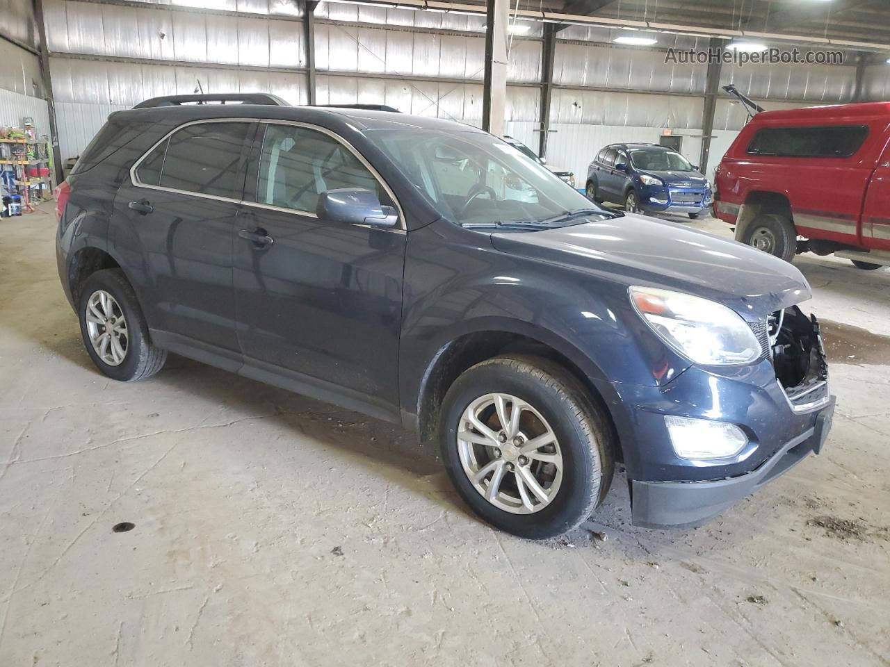 2017 Chevrolet Equinox Lt Black vin: 2GNALCEK4H1596471