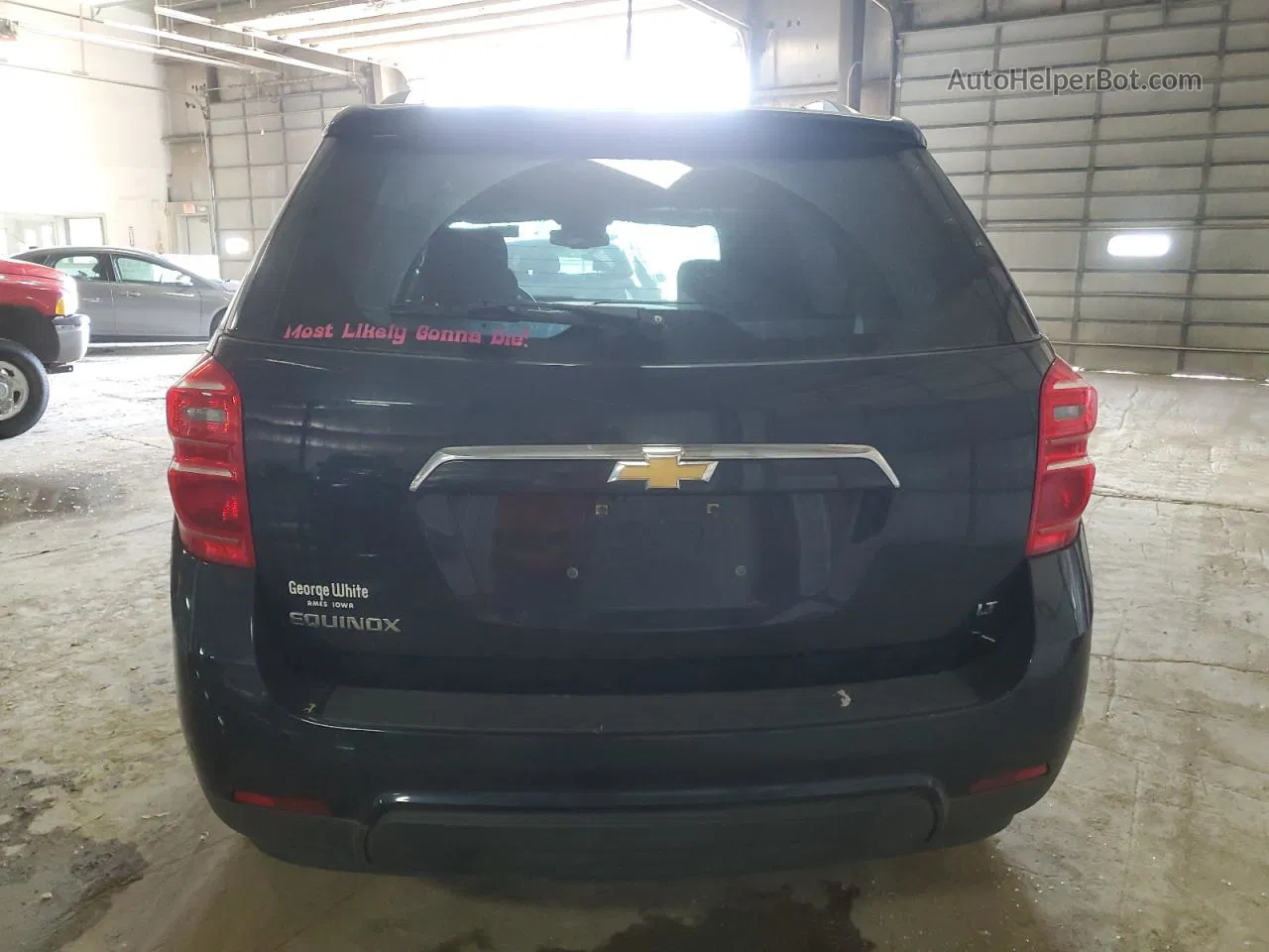 2017 Chevrolet Equinox Lt Black vin: 2GNALCEK4H1596471