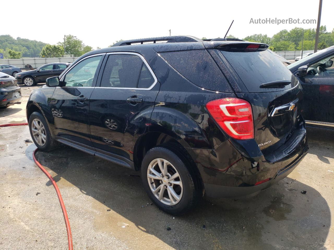 2017 Chevrolet Equinox Lt Черный vin: 2GNALCEK4H1597703