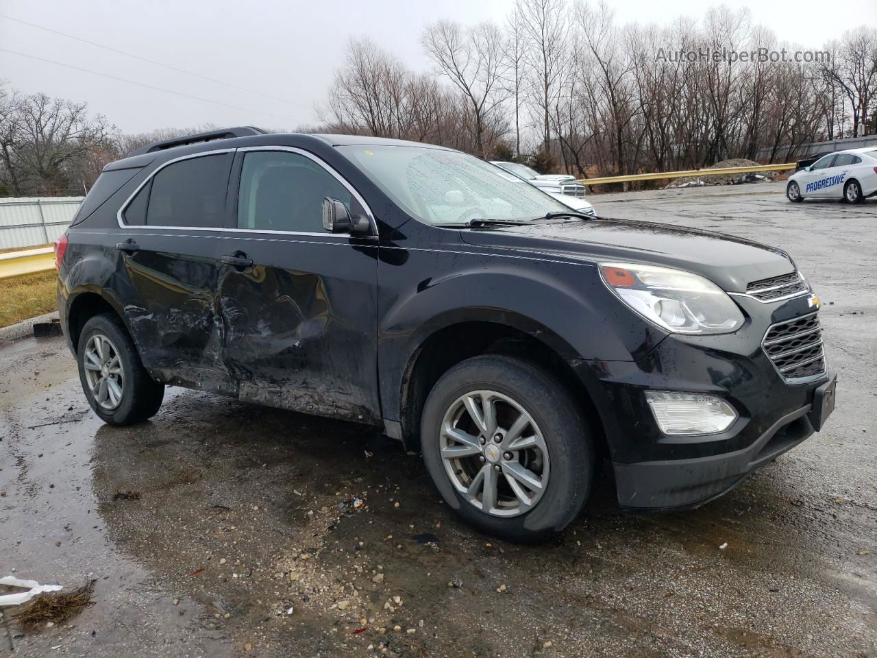 2017 Chevrolet Equinox Lt Black vin: 2GNALCEK4H1612118