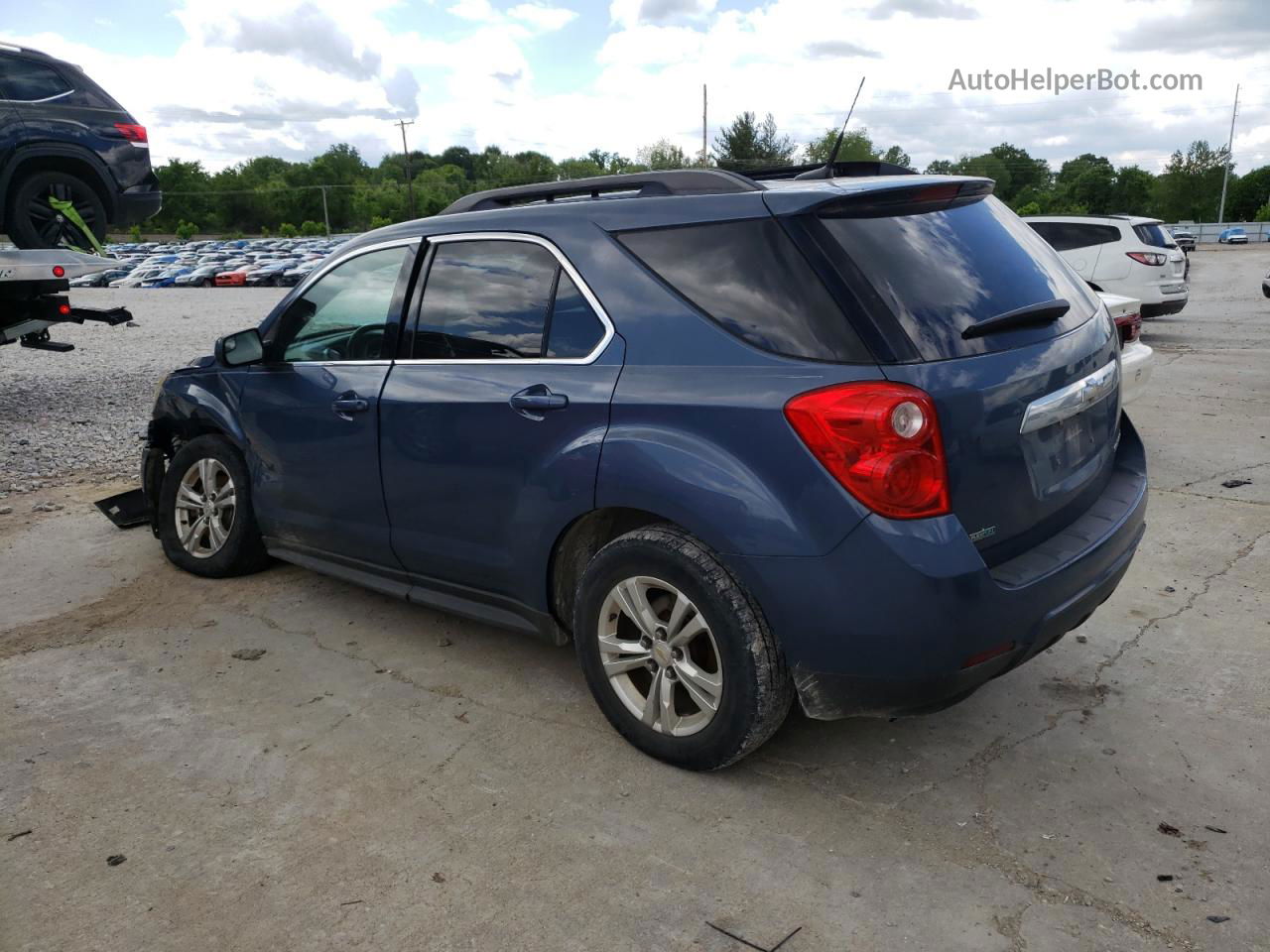 2017 Chevrolet Equinox Lt Blue vin: 2GNALCEK4H6143728