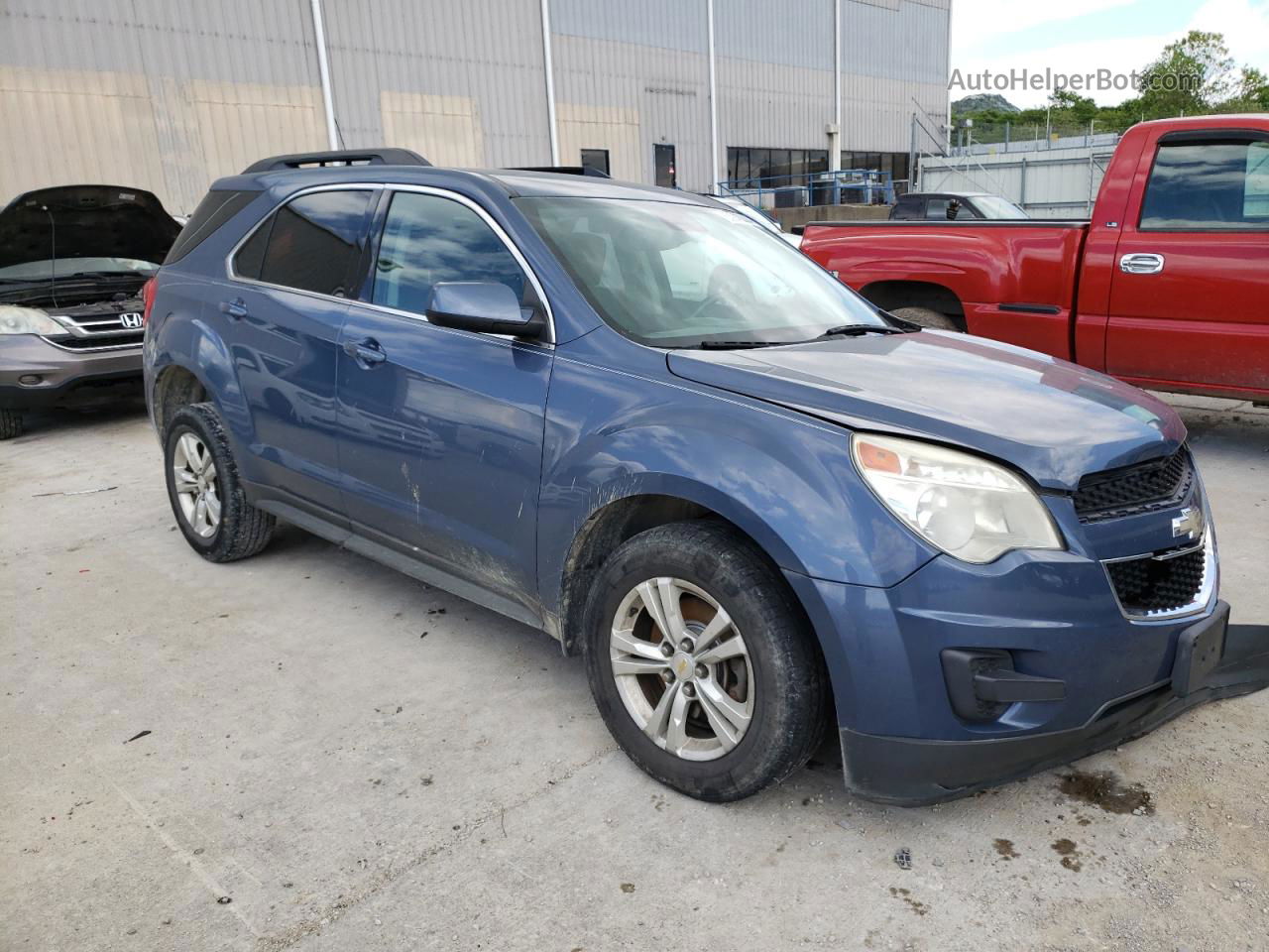 2017 Chevrolet Equinox Lt Blue vin: 2GNALCEK4H6143728