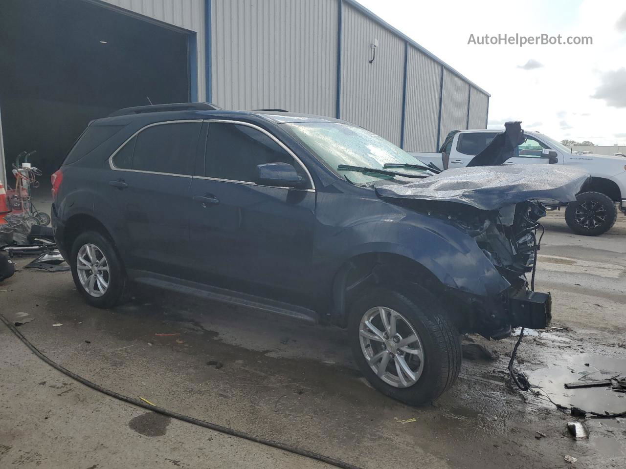 2017 Chevrolet Equinox Lt Blue vin: 2GNALCEK4H6238211