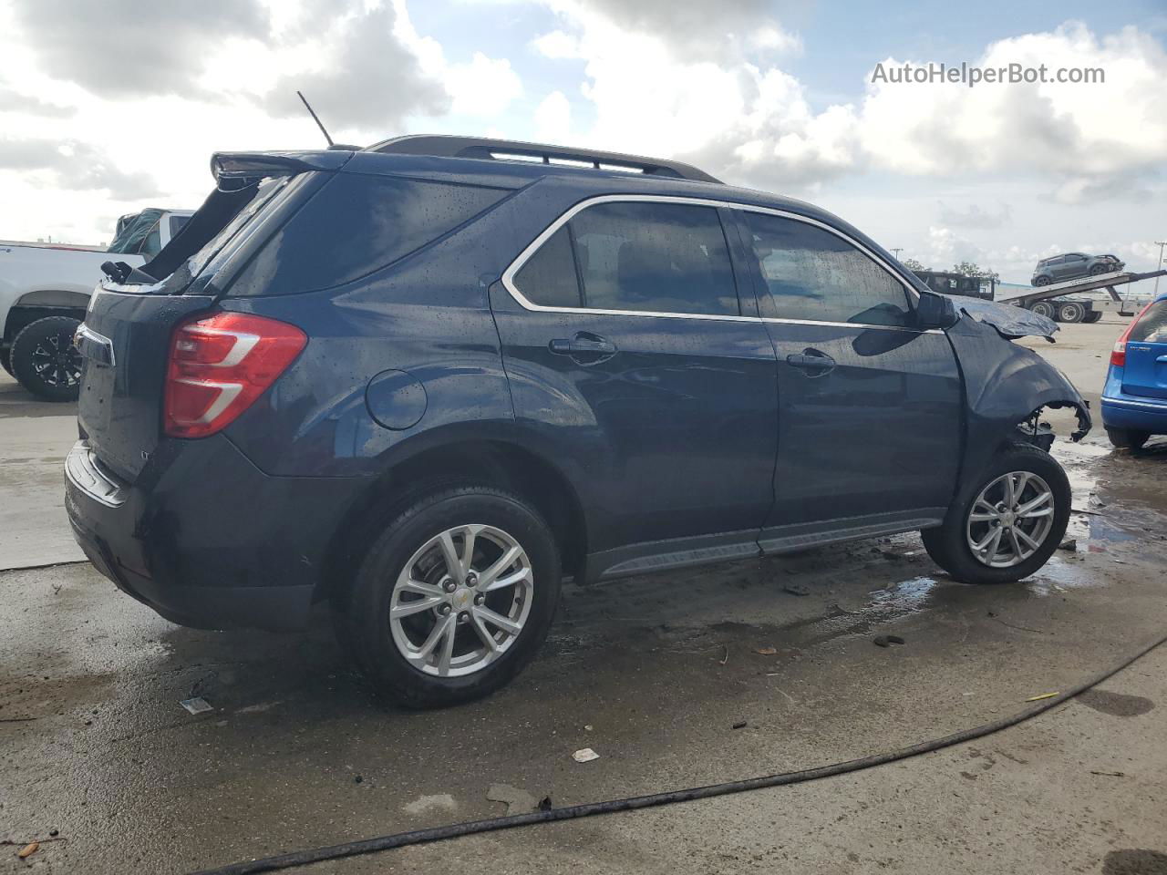 2017 Chevrolet Equinox Lt Blue vin: 2GNALCEK4H6238211