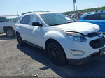 2017 Chevrolet Equinox Lt White vin: 2GNALCEK4H6255901