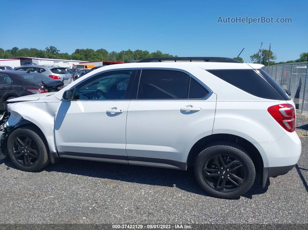 2017 Chevrolet Equinox Lt Белый vin: 2GNALCEK4H6255901