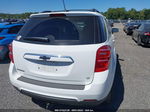 2017 Chevrolet Equinox Lt White vin: 2GNALCEK4H6255901