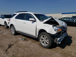 2017 Chevrolet Equinox Lt White vin: 2GNALCEK4H6267594