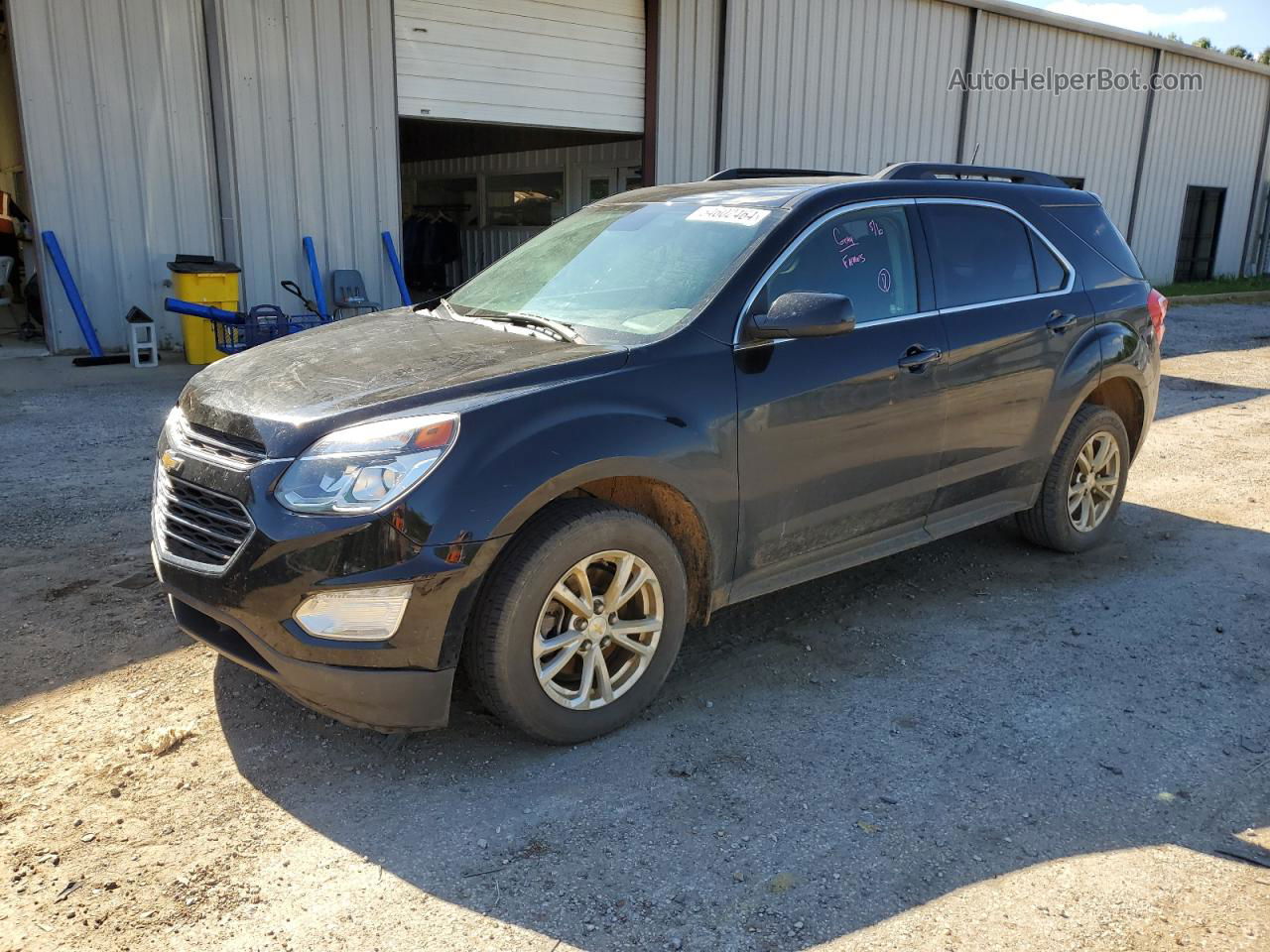 2017 Chevrolet Equinox Lt Черный vin: 2GNALCEK4H6313117