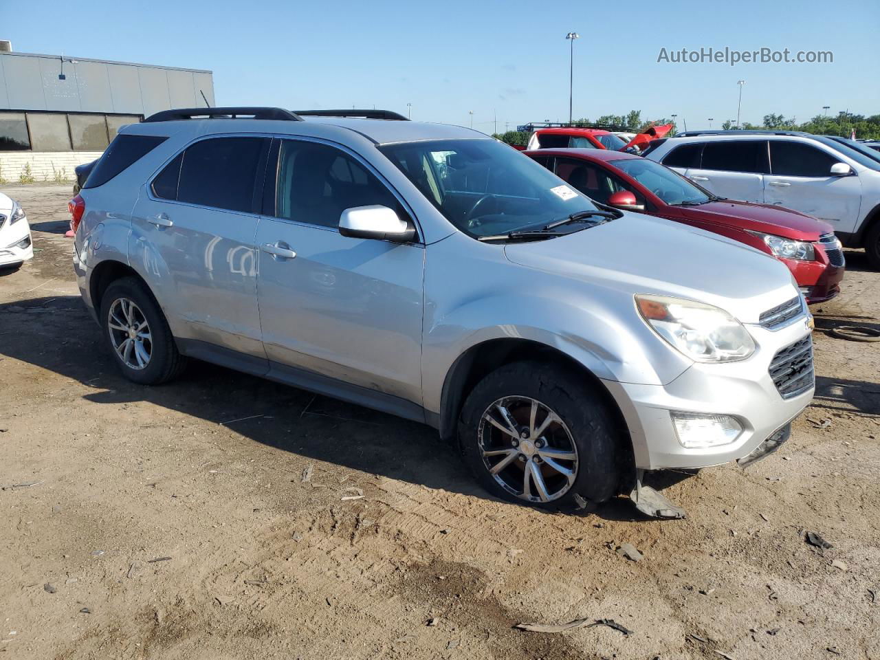 2017 Chevrolet Equinox Lt Gray vin: 2GNALCEK4H6324795