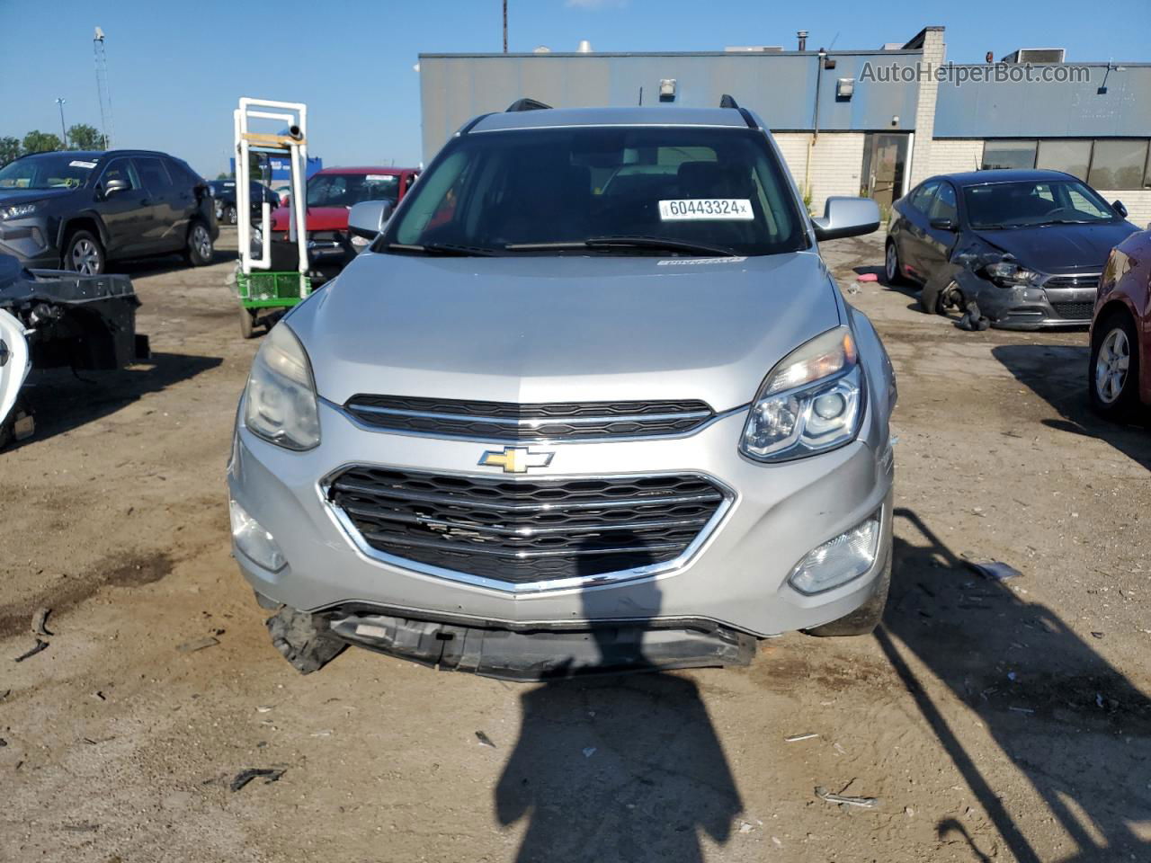 2017 Chevrolet Equinox Lt Gray vin: 2GNALCEK4H6324795