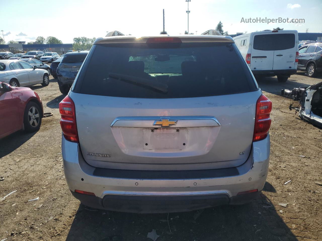 2017 Chevrolet Equinox Lt Gray vin: 2GNALCEK4H6324795