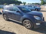 2016 Chevrolet Equinox Lt Blue vin: 2GNALCEK5G1106859