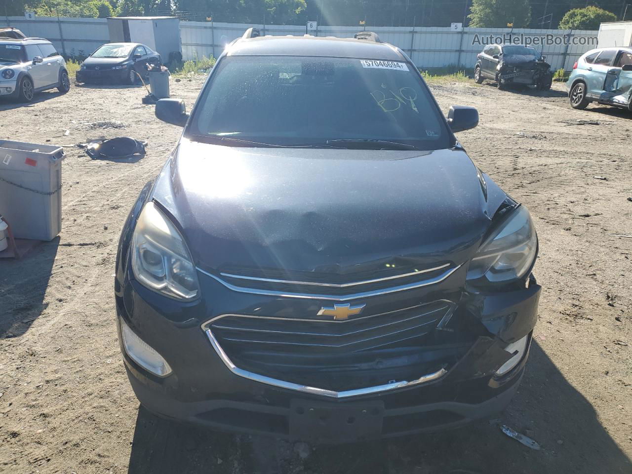 2016 Chevrolet Equinox Lt Blue vin: 2GNALCEK5G1106859