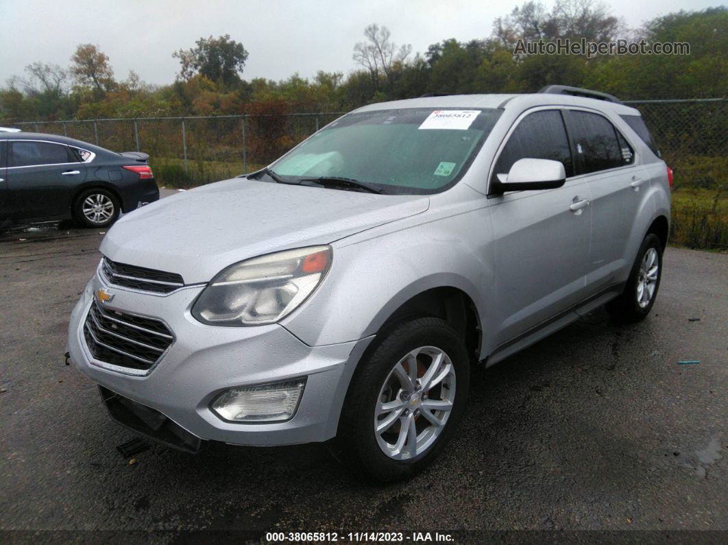 2016 Chevrolet Equinox Lt Silver vin: 2GNALCEK5G1114217