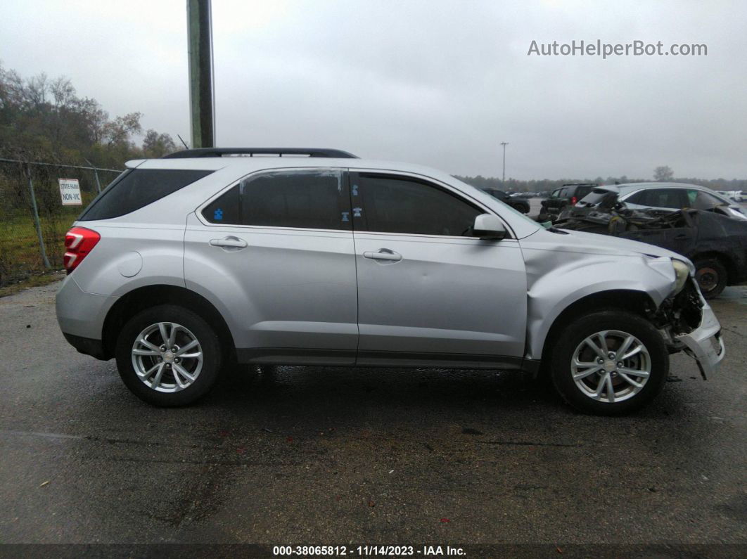 2016 Chevrolet Equinox Lt Silver vin: 2GNALCEK5G1114217