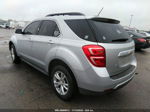 2016 Chevrolet Equinox Lt Silver vin: 2GNALCEK5G1114217