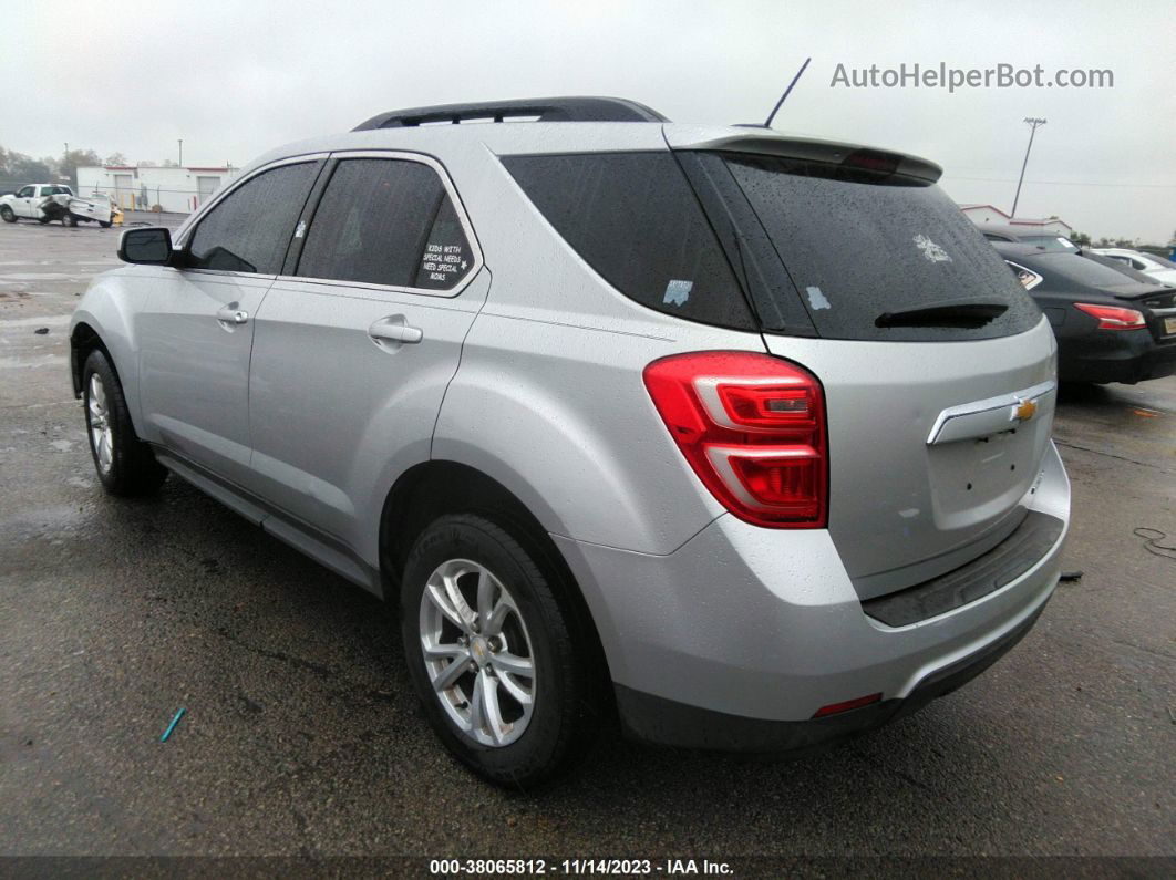 2016 Chevrolet Equinox Lt Silver vin: 2GNALCEK5G1114217