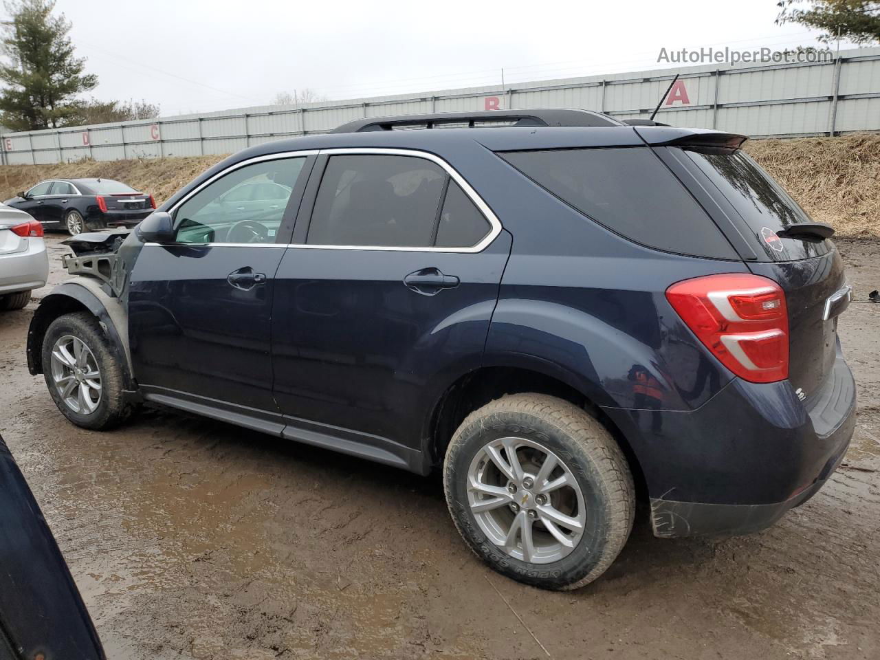 2016 Chevrolet Equinox Lt Blue vin: 2GNALCEK5G1171730