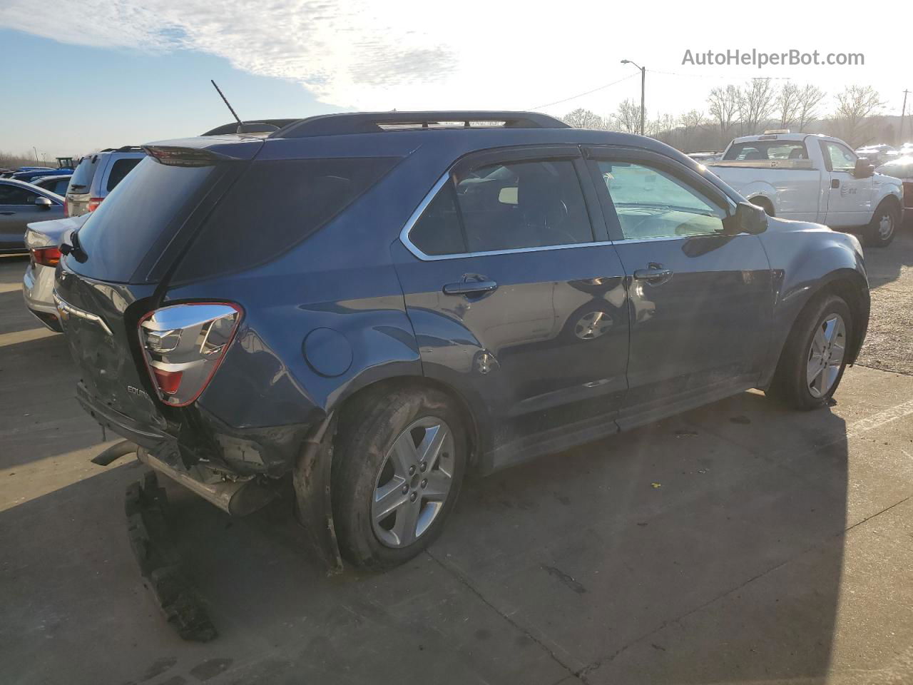 2016 Chevrolet Equinox Lt Blue vin: 2GNALCEK5G6175358