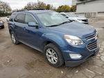 2016 Chevrolet Equinox Lt Blue vin: 2GNALCEK5G6234442