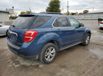 2016 Chevrolet Equinox Lt Синий vin: 2GNALCEK5G6234442