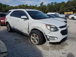 2016 Chevrolet Equinox Lt White vin: 2GNALCEK5G6253380