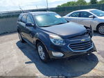 2016 Chevrolet Equinox Lt Gray vin: 2GNALCEK5G6273435