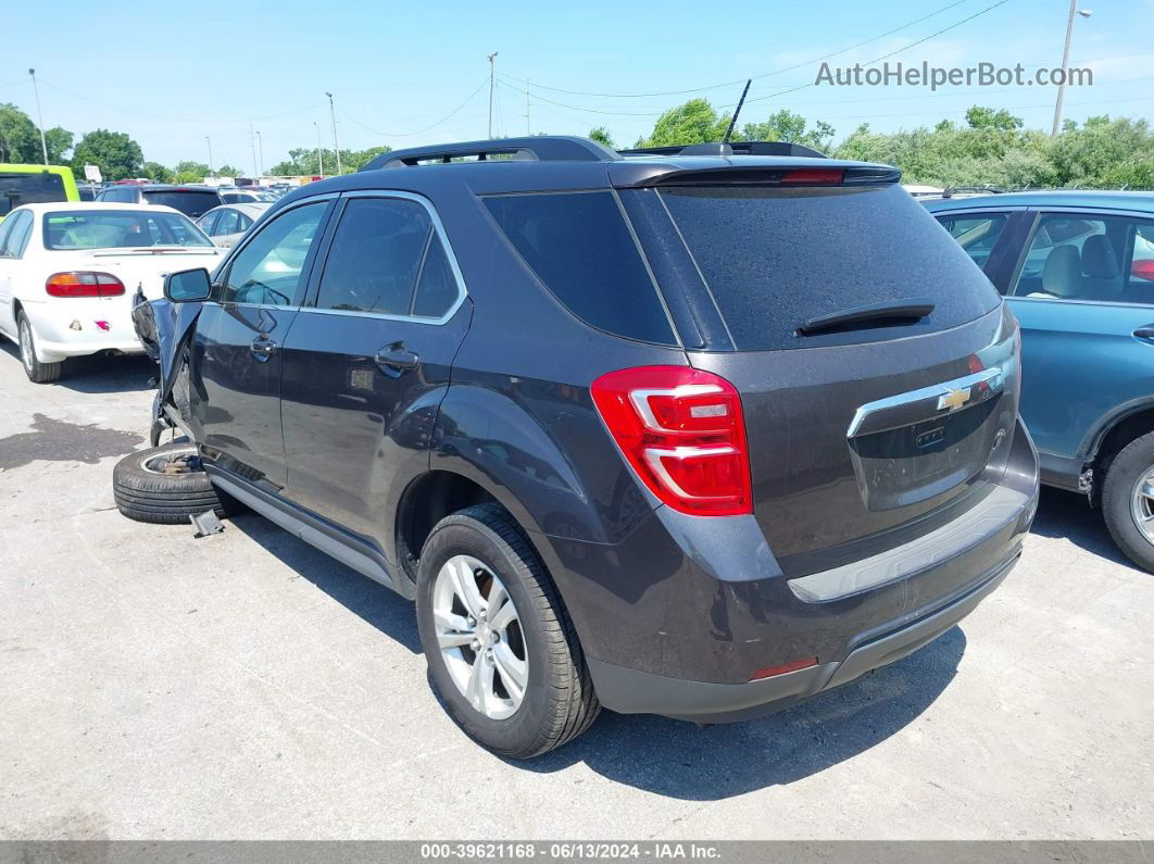 2016 Chevrolet Equinox Lt Gray vin: 2GNALCEK5G6273435