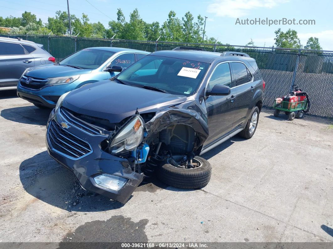 2016 Chevrolet Equinox Lt Gray vin: 2GNALCEK5G6273435