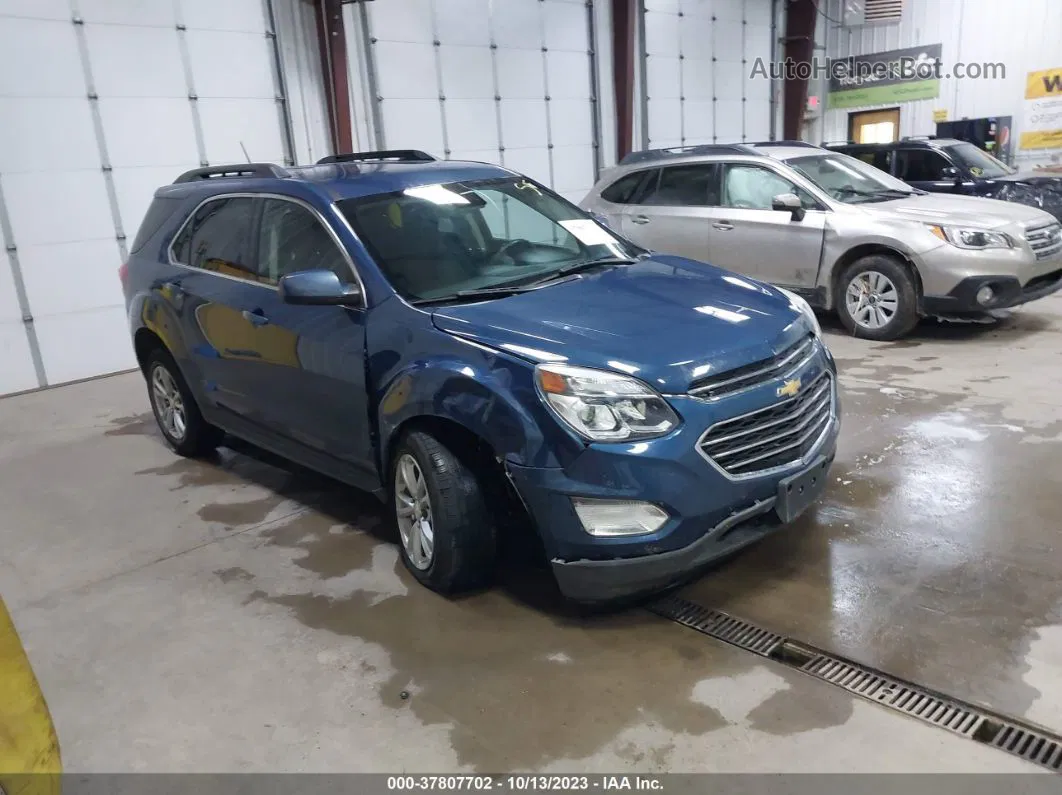 2016 Chevrolet Equinox Lt Blue vin: 2GNALCEK5G6335934