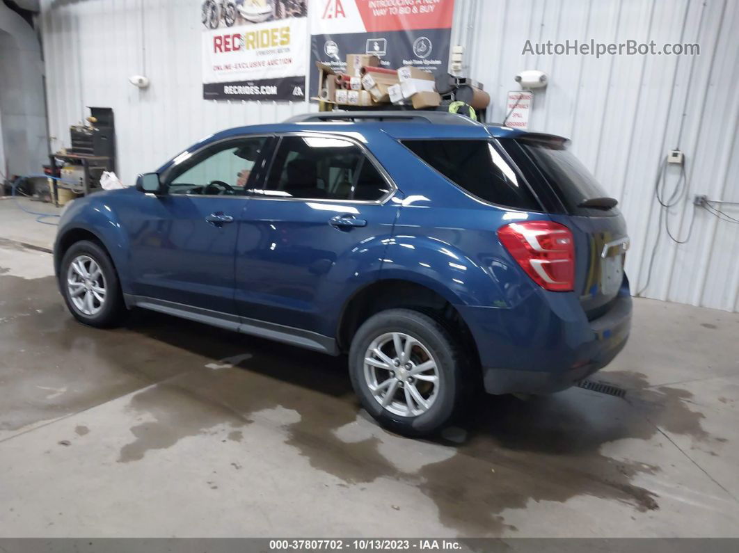 2016 Chevrolet Equinox Lt Blue vin: 2GNALCEK5G6335934