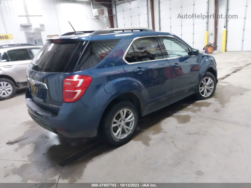 2016 Chevrolet Equinox Lt Blue vin: 2GNALCEK5G6335934