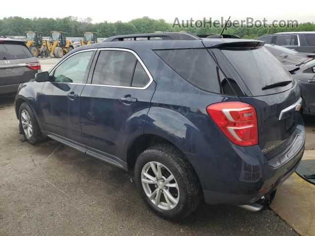 2017 Chevrolet Equinox Lt Синий vin: 2GNALCEK5H1500900