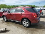 2017 Chevrolet Equinox Lt Maroon vin: 2GNALCEK5H1521214