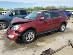 2017 Chevrolet Equinox Lt Maroon vin: 2GNALCEK5H1521214