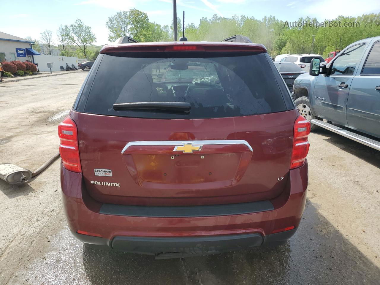 2017 Chevrolet Equinox Lt Maroon vin: 2GNALCEK5H1521214