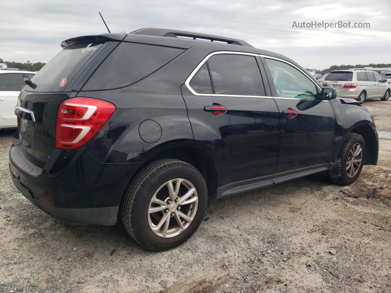 2017 Chevrolet Equinox Lt Черный vin: 2GNALCEK5H1530222