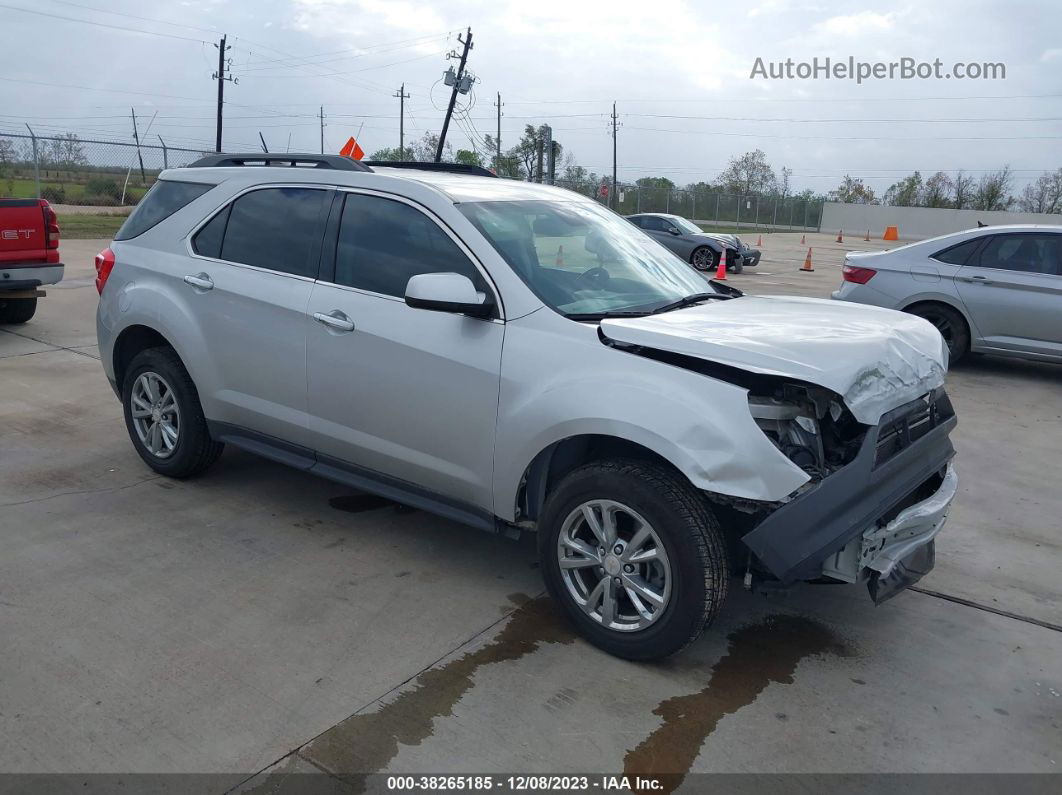 2017 Chevrolet Equinox Lt Silver vin: 2GNALCEK5H1540698