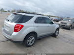 2017 Chevrolet Equinox Lt Silver vin: 2GNALCEK5H1540698