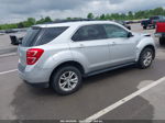 2017 Chevrolet Equinox Lt Silver vin: 2GNALCEK5H1566329