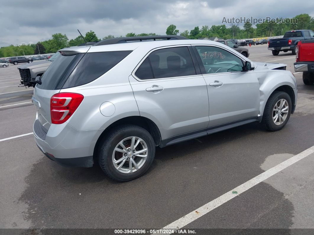 2017 Chevrolet Equinox Lt Silver vin: 2GNALCEK5H1566329